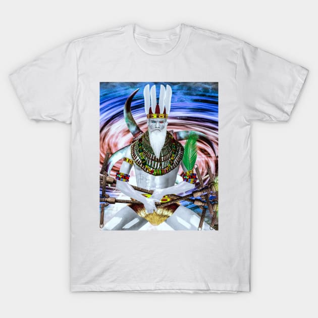 IGBO / AFRICAN GODS : NNANNA / EZE NKA / NZU CHUKWU By SIRIUS-UGO-ART T-Shirt by uchenigbo